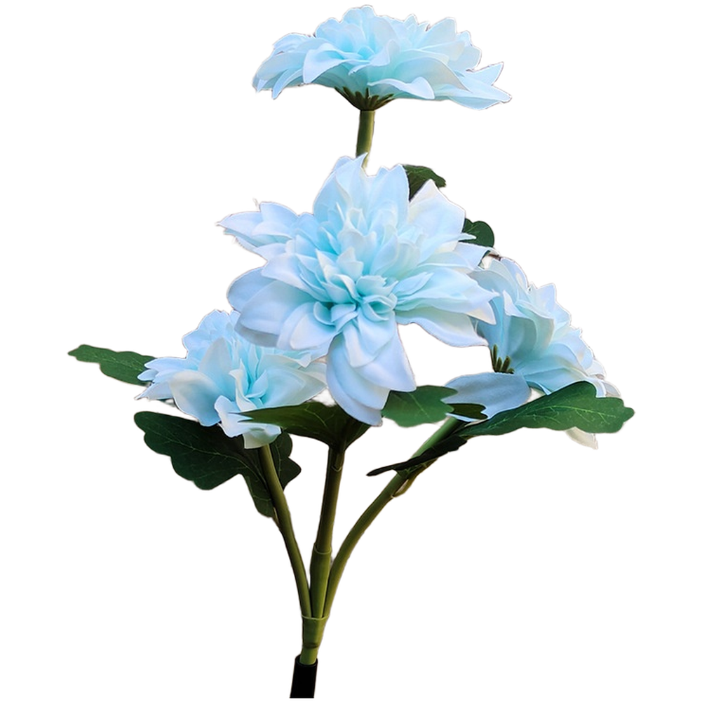 Outdoor Yard Power Stake - Lampu Tiang Bunga Peony Tenaga Surya
