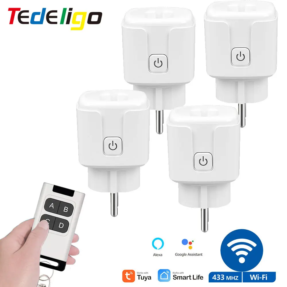 Outdoor Power Outlet Wifi - Soket Pintar Tuya WiFi dan RF