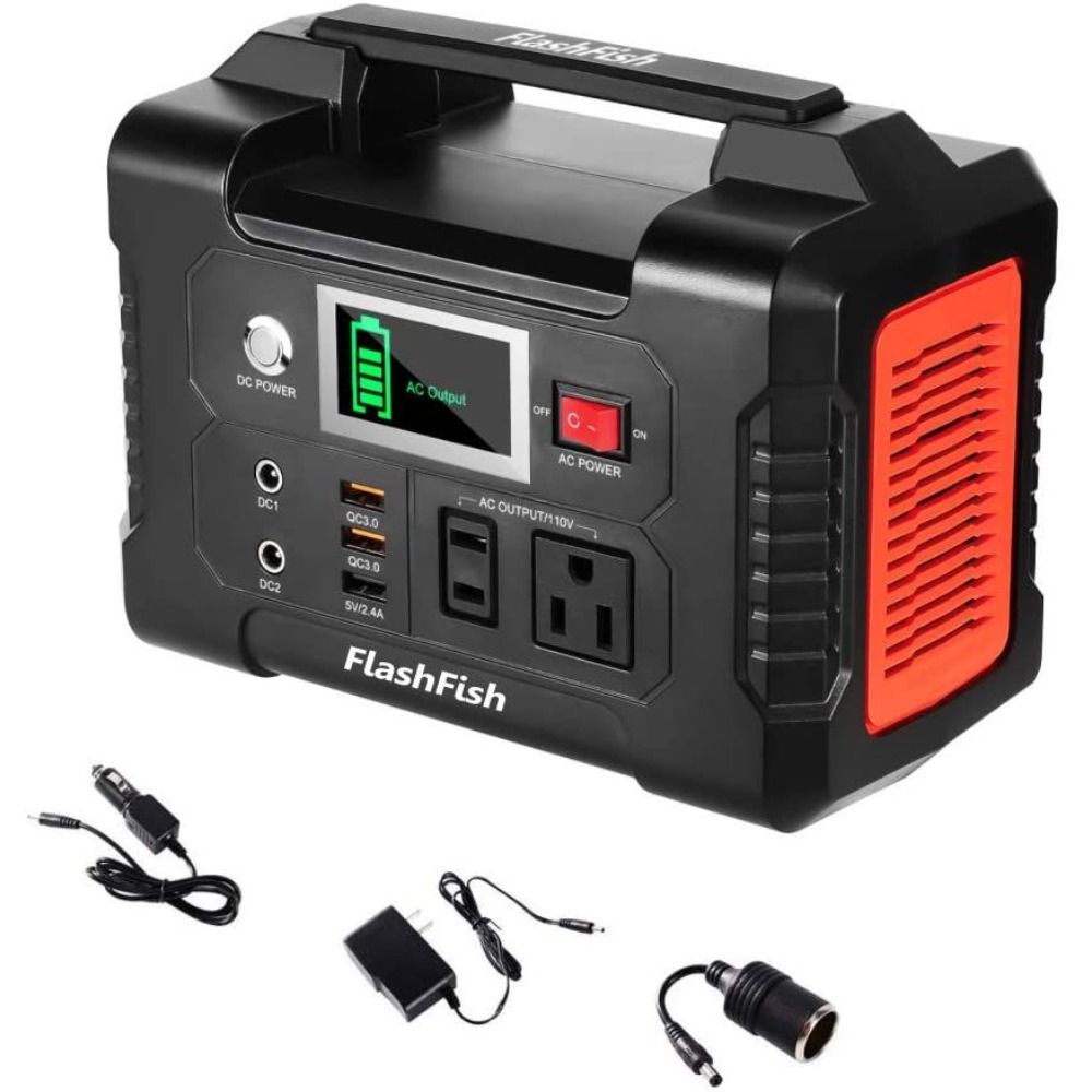 Outdoor Usb Power Outlet - Stasiun Daya Portabel 200W, Generator Tenaga