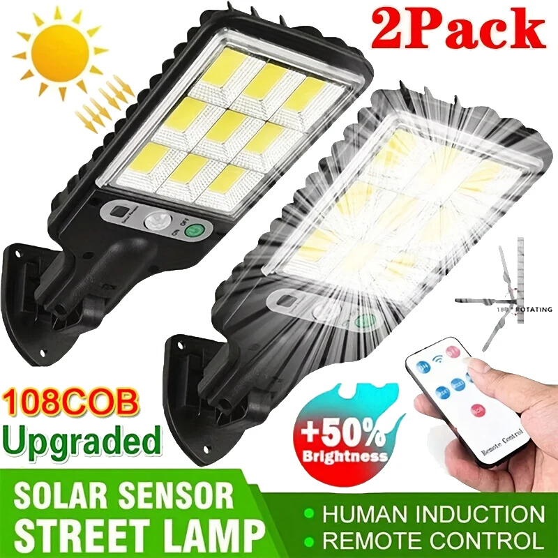 Outdoor Power Garage - Lampu Dinding LED Tenaga Surya Luar