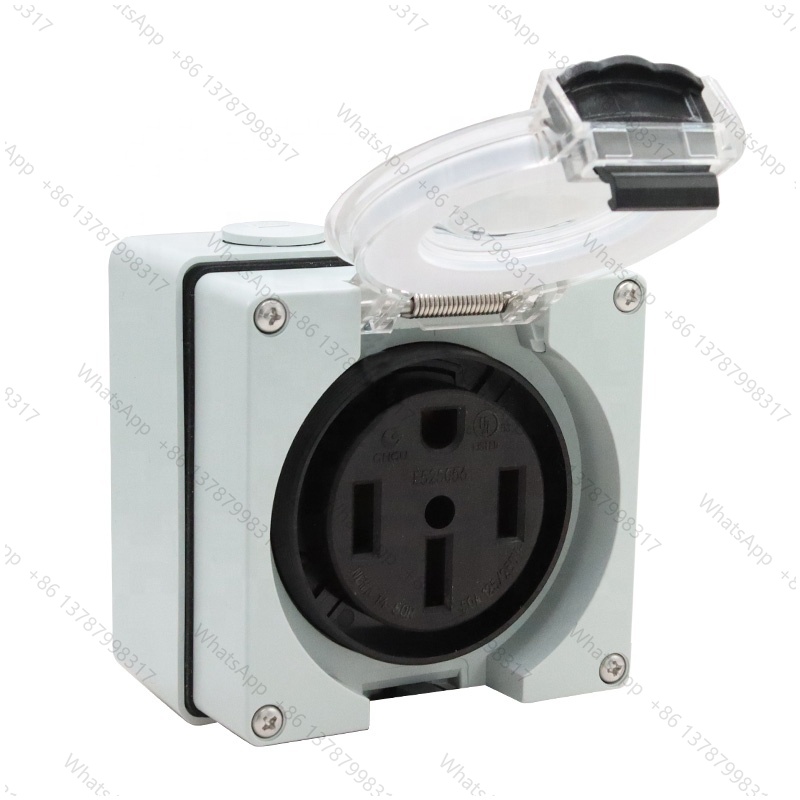 Outdoor Power Receptacle - Kotak Inlet Daya Generator RV 50