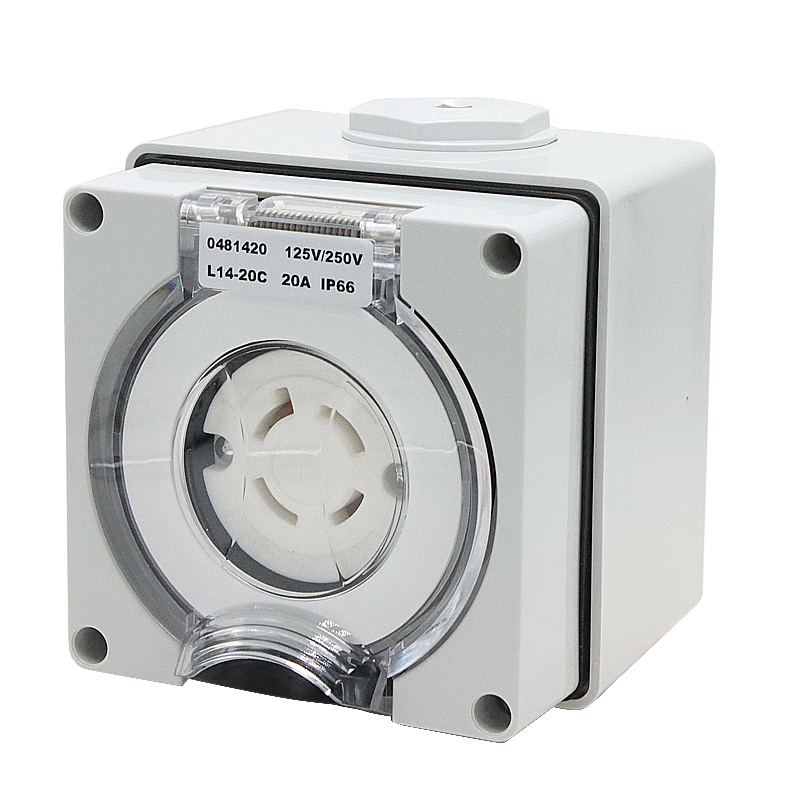 Outdoor Power Receptacle - Kotak Stopkontak Listrik Generator RV 125/250V