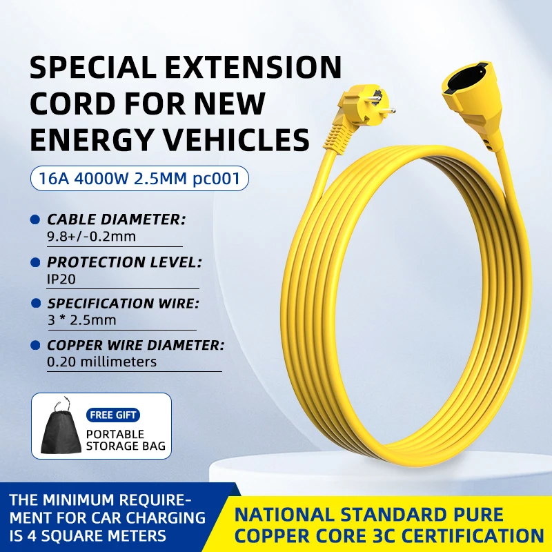 Extension Cord Outdoor - Stop Kontak Listrik 4KW 16A EU