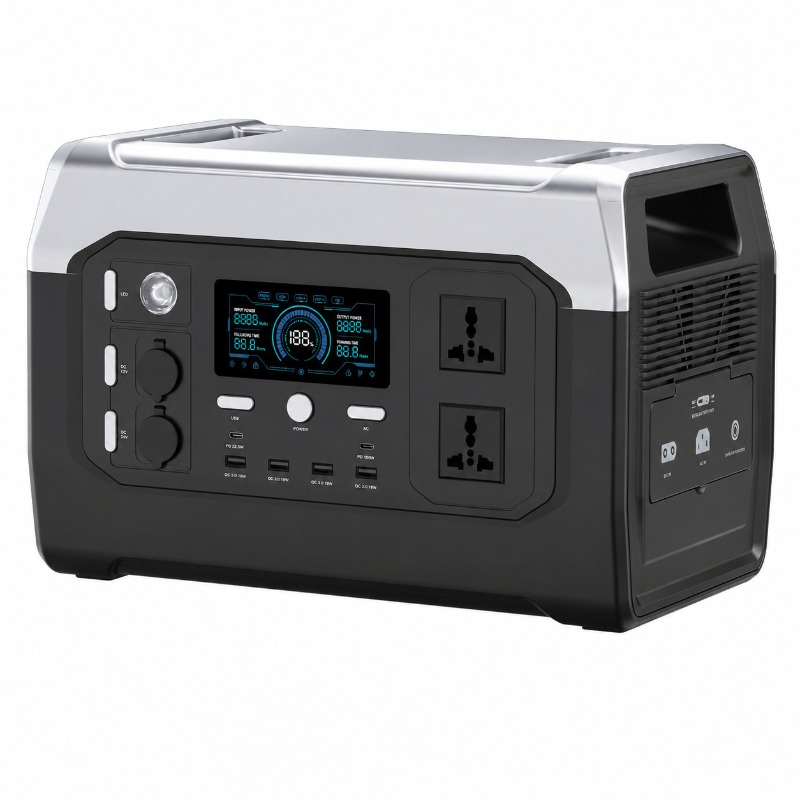 Outdoor Uninterruptible Power Supply - Stasiun Daya Portabel 1800W, Sumber Energi