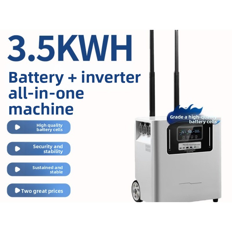 Outdoor Uninterruptible Power Supply - Catu Daya Luar Ruangan Portabel dengan