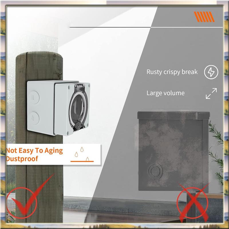 Outdoor Power Receptacle - Kotak Stopkontak Luar Ruangan AA46 HOT-50Amp,