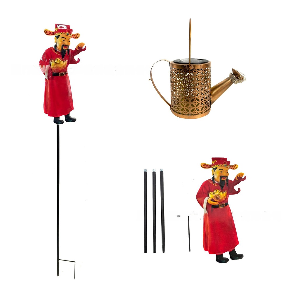 Lampu Taman Tenaga Surya Logam - Outdoor Yard Power Stake ulasan dan harga