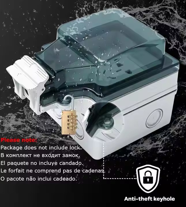 FUNAYA Swiss Tuya Soket Tahan  - Outdoor Power Outlet Wifi ulasan dan harga