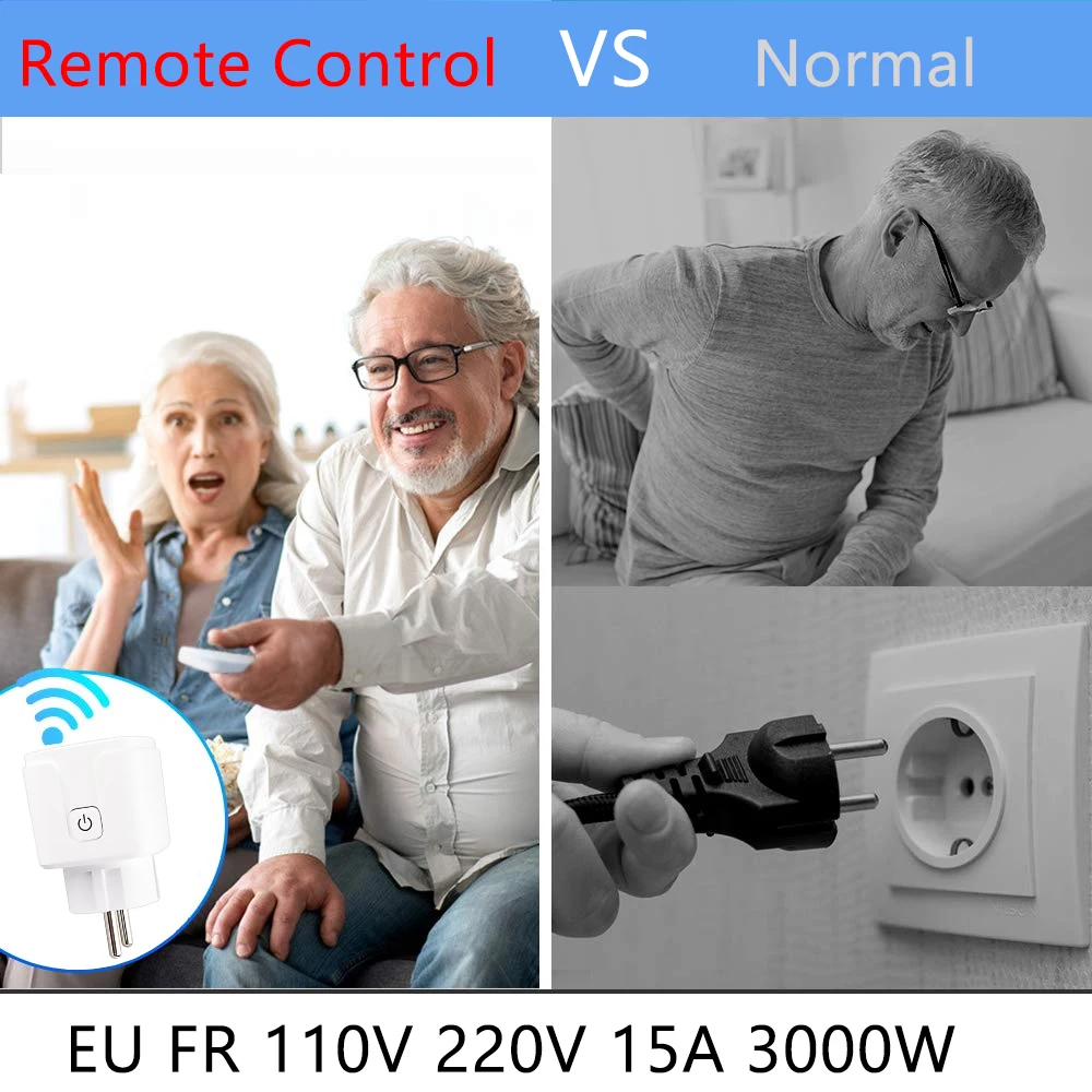 Soket Pintar Tuya WiFi dan RF  - Outdoor Power Outlet Wifi ulasan dan harga