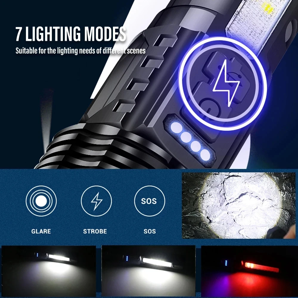 Senter LED Kuat Lampu Camping  - Outdoor Power For Lights ulasan dan harga