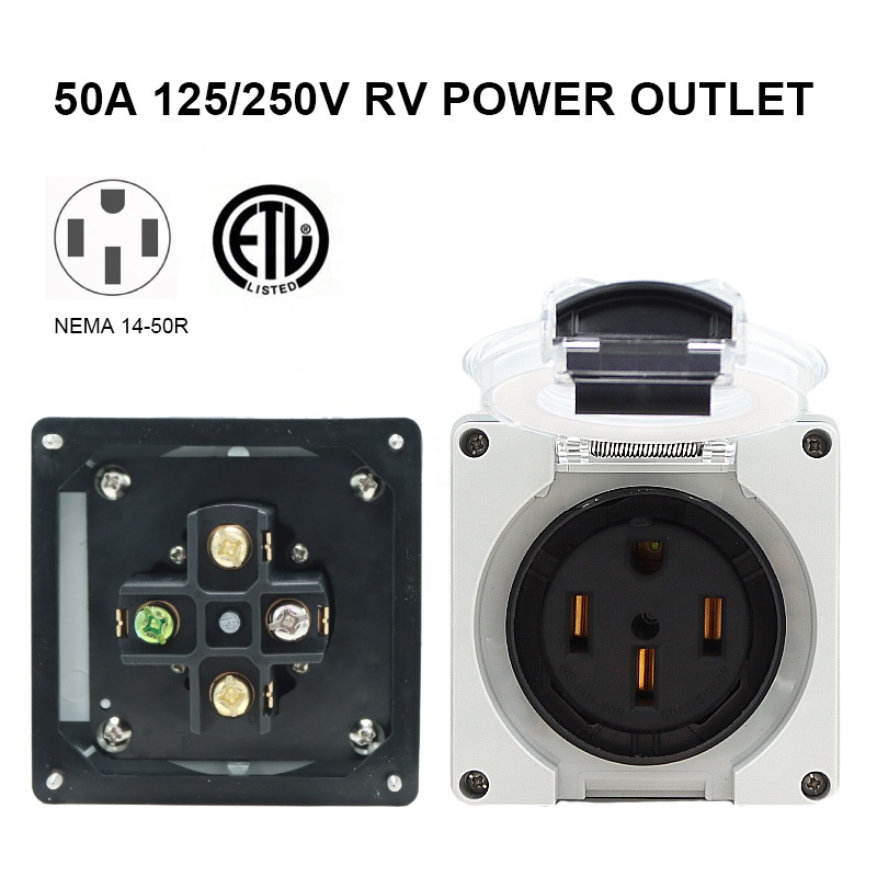 Kotak Stopkontak Listrik RV Ge - Outdoor Power Receptacle ulasan dan harga