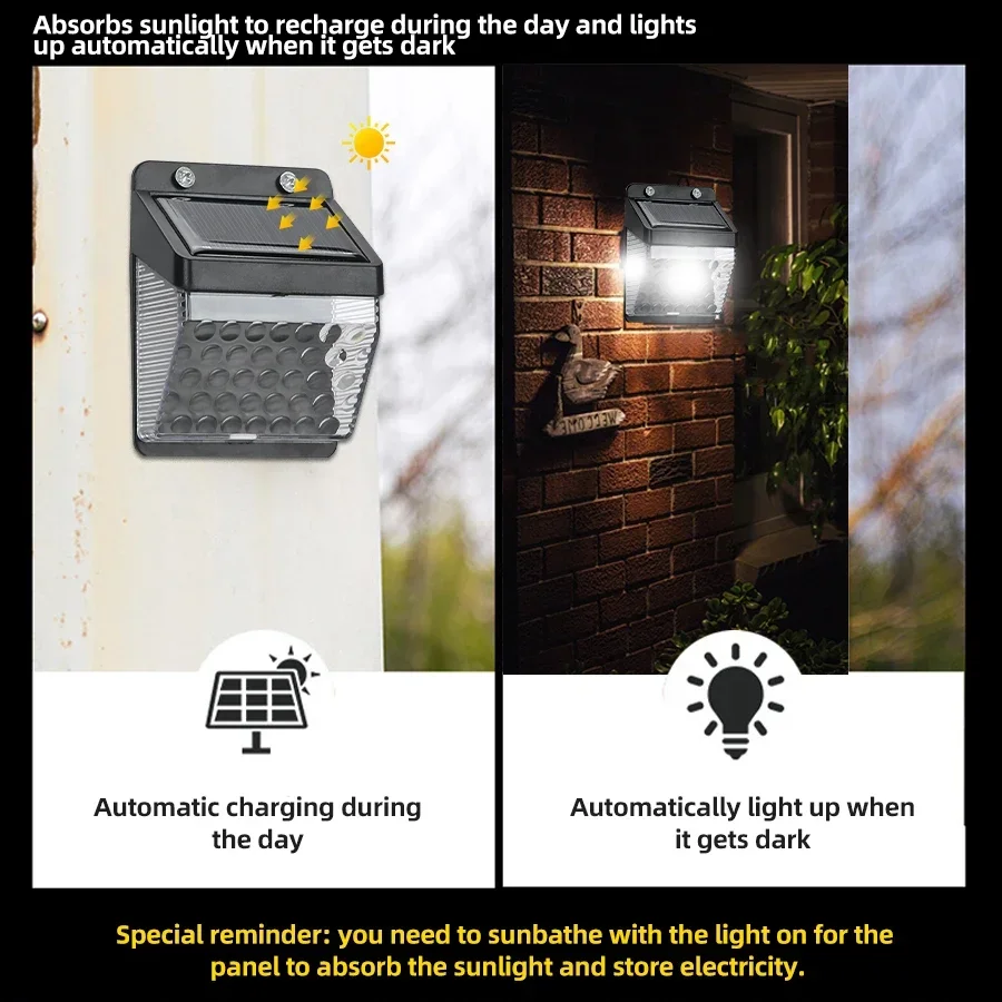 Lampu LED Tenaga Surya Sensor  - Outdoor Power For Lights ulasan dan harga