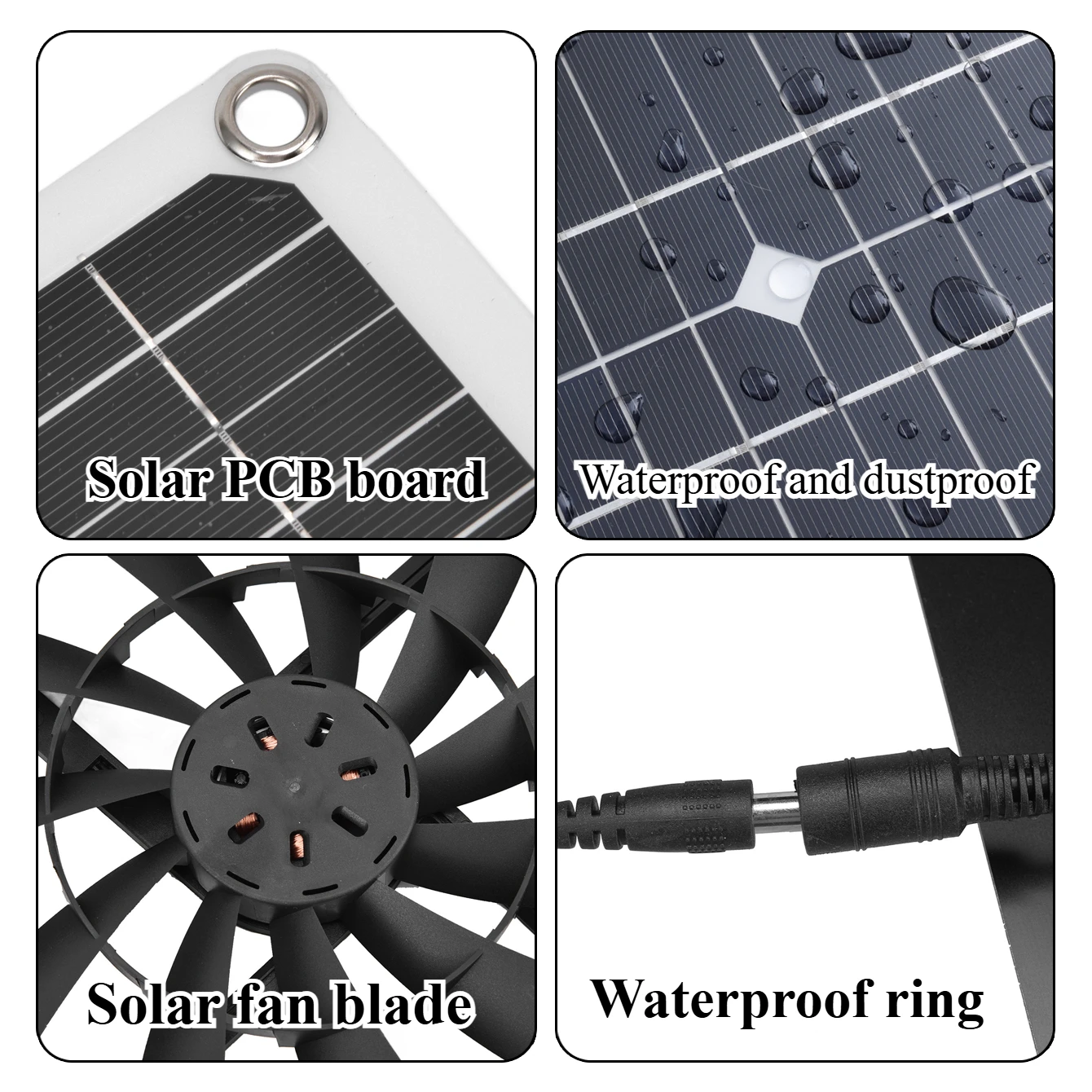 Kit Kipas Buang Tenaga Surya 1 - Outdoor Power Kit ulasan dan harga