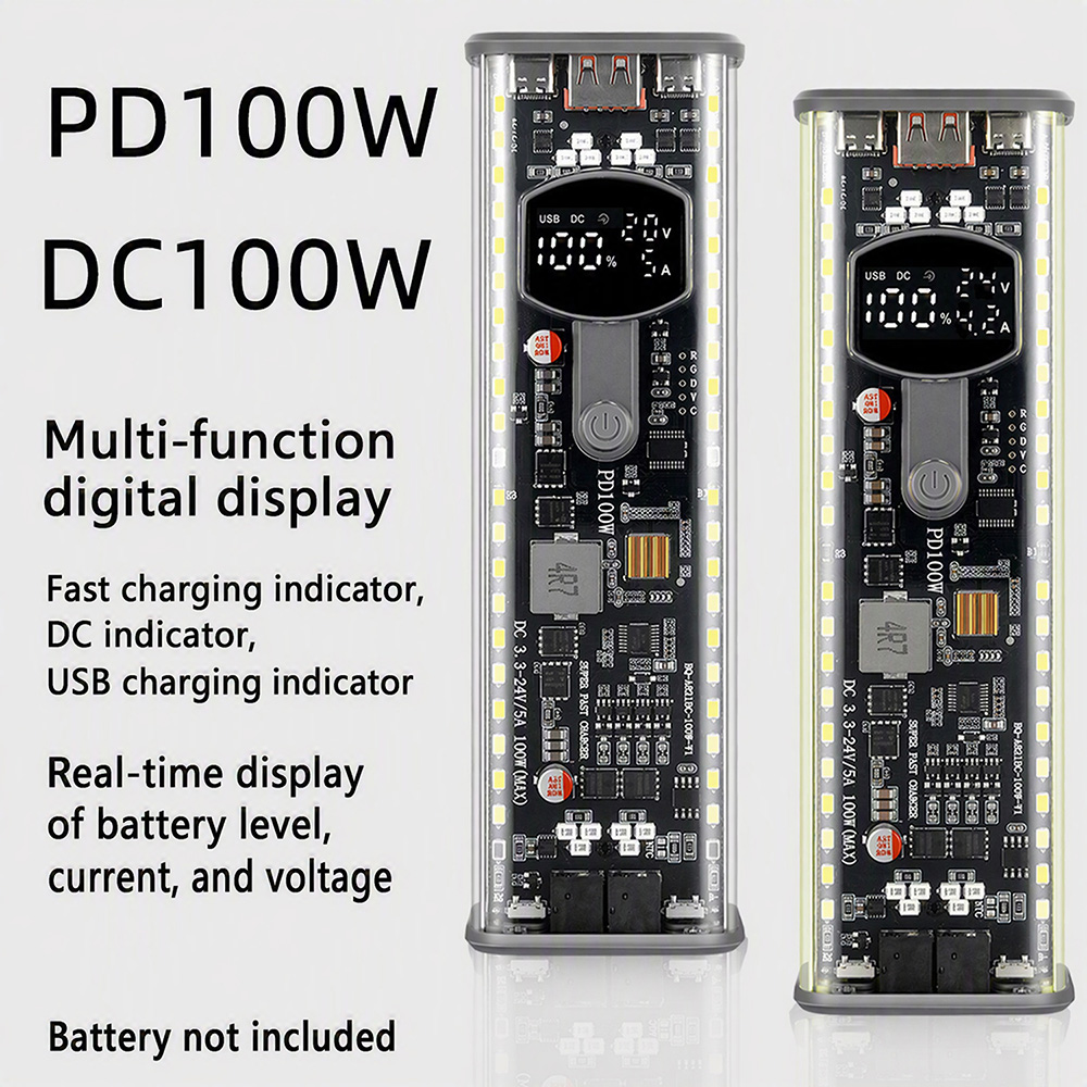 Casing Power Bank Transparan P - Outdoor Power Kit ulasan dan harga