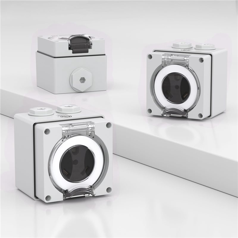 2X Kotak Stopkontak 30Amp, Rec - Outdoor Power Receptacle ulasan dan harga