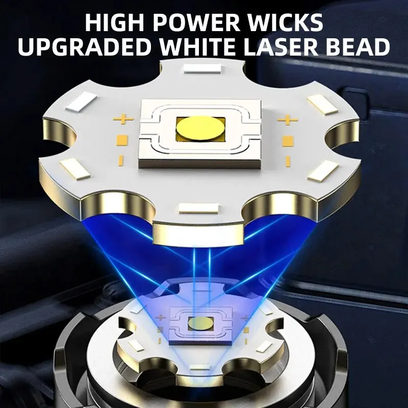 Senter Led genggam yang kuat,  - Outdoor Power For Lights ulasan dan harga