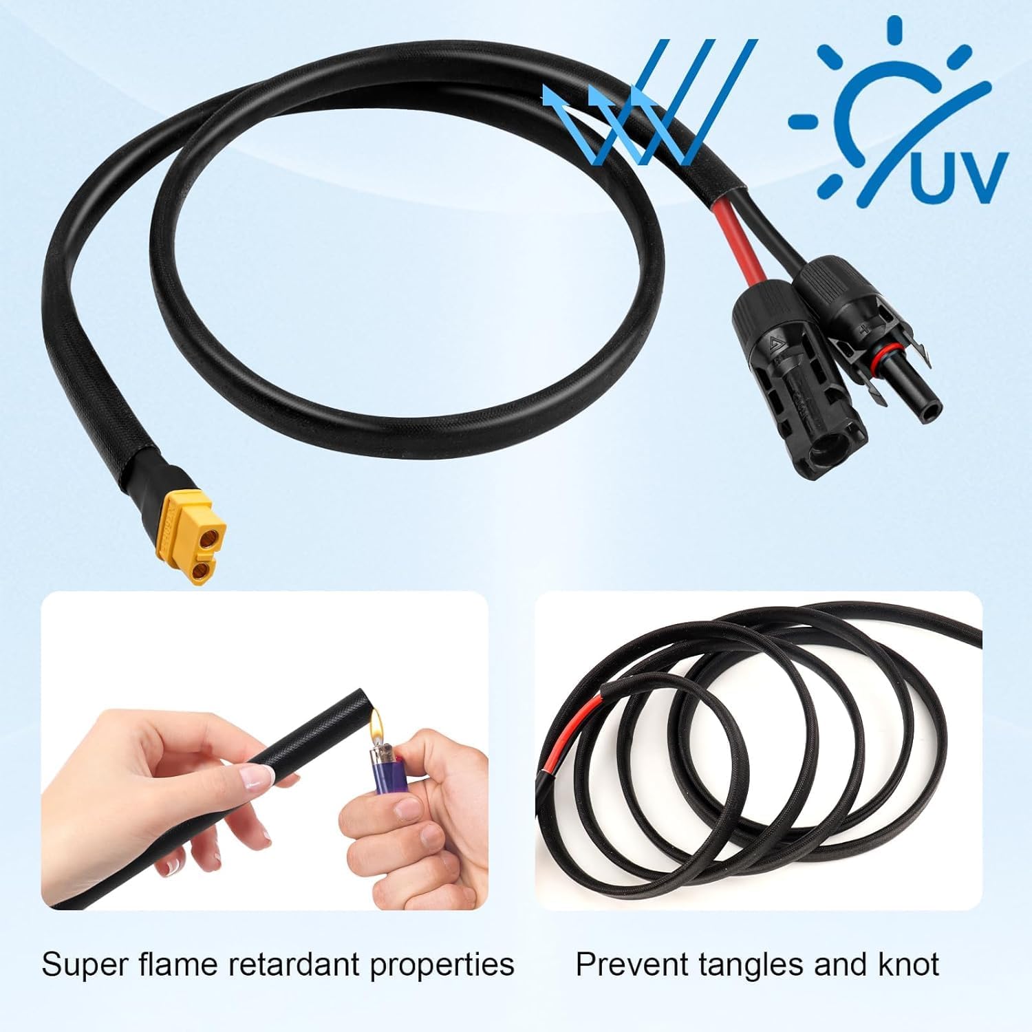 Konektor Solar ke Kabel XT60 1 - Extension Cord Outdoor ulasan dan harga