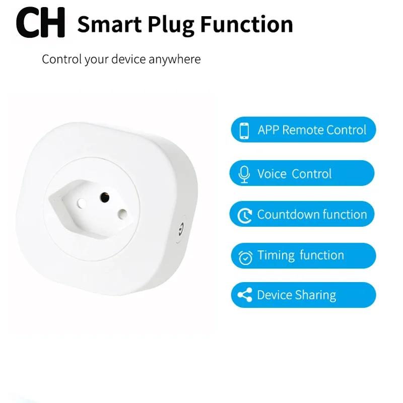 Colokan pintar WiFi 16A CH Swi - Outdoor Power Outlet Wifi ulasan dan harga