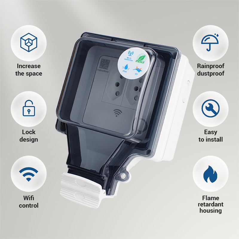 Avoir Tuya soket pintar Wifi I - Outdoor Power Outlet Wifi ulasan dan harga