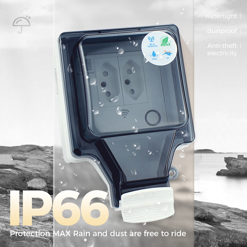 Avoir Tuya soket pintar Wifi I - Outdoor Power Outlet Wifi ulasan dan harga