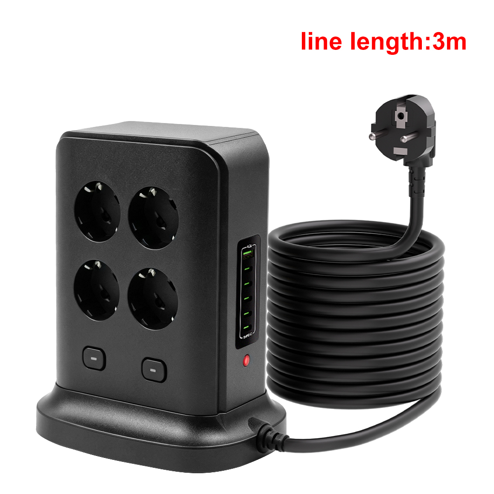 Kabel Ekstensi 3000W 2/3M Stop - Outdoor Usb Power Strip ulasan dan harga