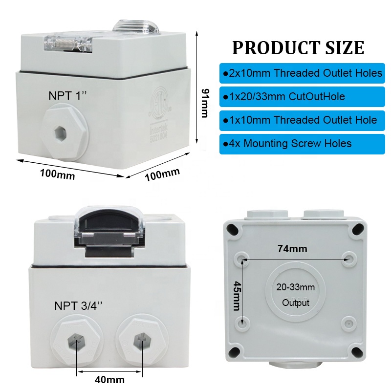 Kotak Stopkontak 30Amp NEMA 14 - Outdoor Power Receptacle ulasan dan harga