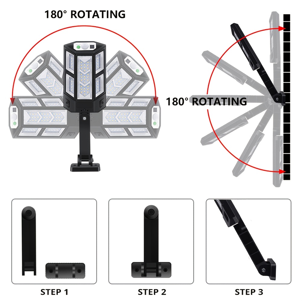 Lampu Dinding LED Tenaga Surya - Outdoor Power Garage ulasan dan harga