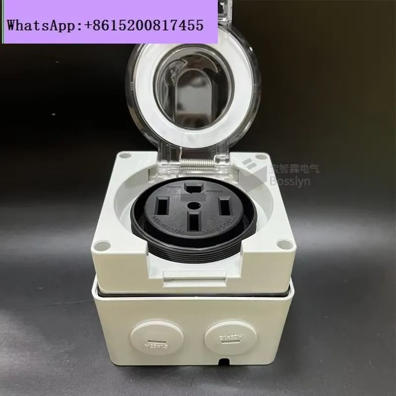 1PCS Soket Tahan Air NEMA 14-5 - Outdoor Power Receptacle ulasan dan harga