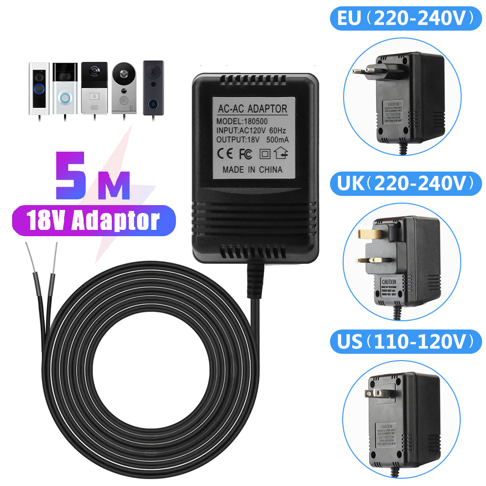 Kabel Charger Transformator AC - Outdoor Power Adapter Ring ulasan dan harga