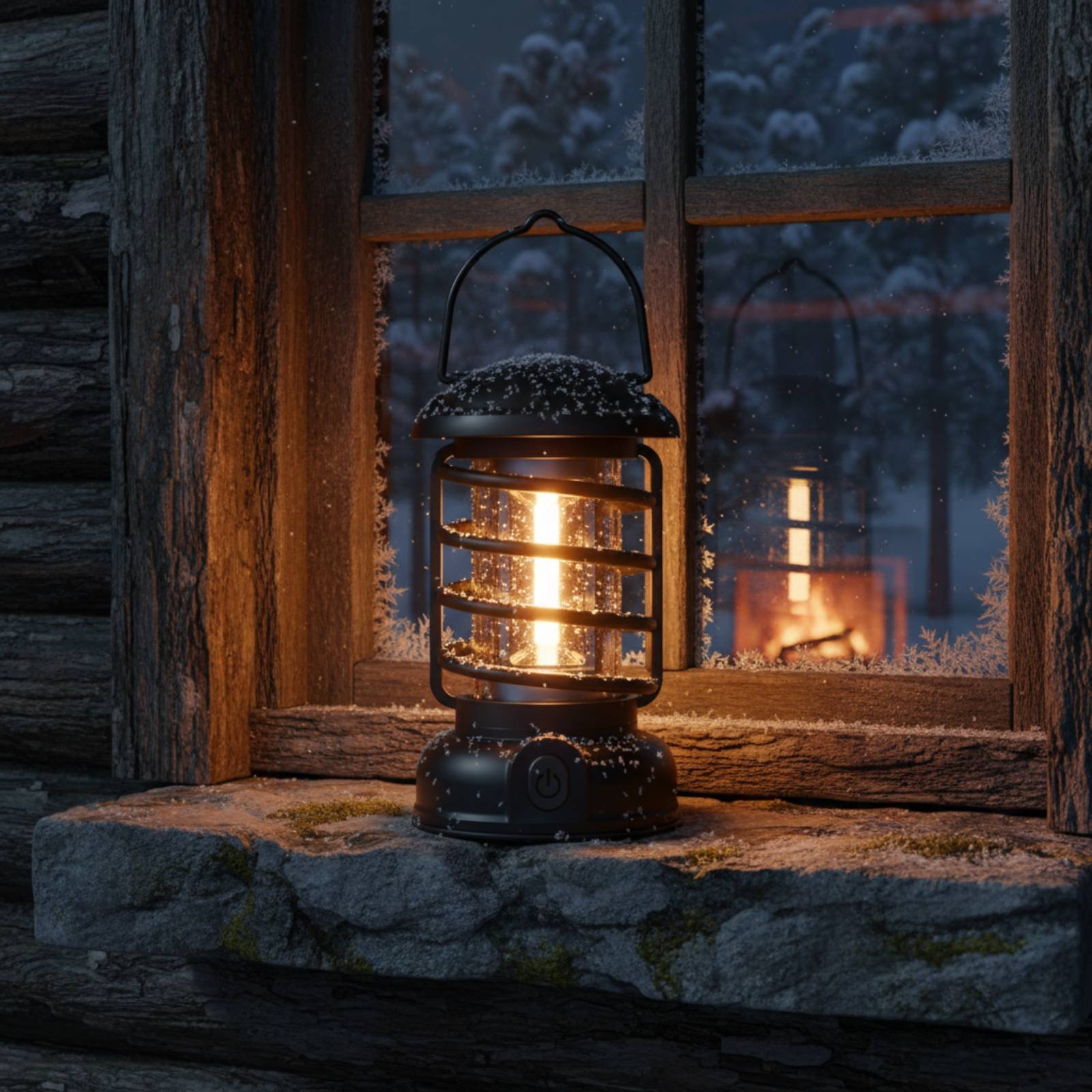 Lentera Kemah Retro Sumber Day - Outdoor Power For Lights ulasan dan harga