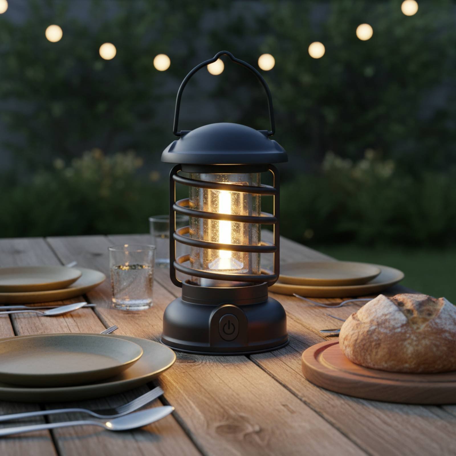 Lentera Kemah Retro Sumber Day - Outdoor Power For Lights ulasan dan harga