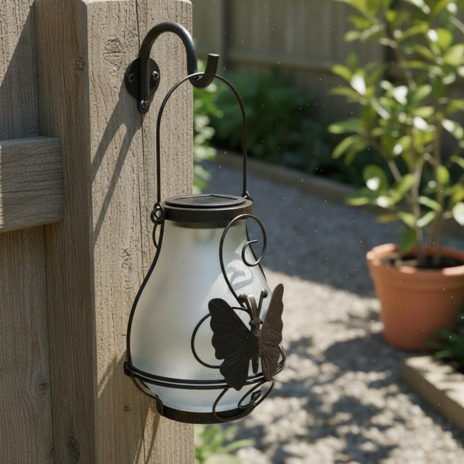 Lentera Kupu-kupu Tenaga Surya - Outdoor Power For Lights ulasan dan harga