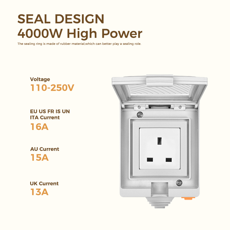 Avoir IP55 Tuya Soket Daya Wif - Outdoor Power Outlet Wifi ulasan dan harga