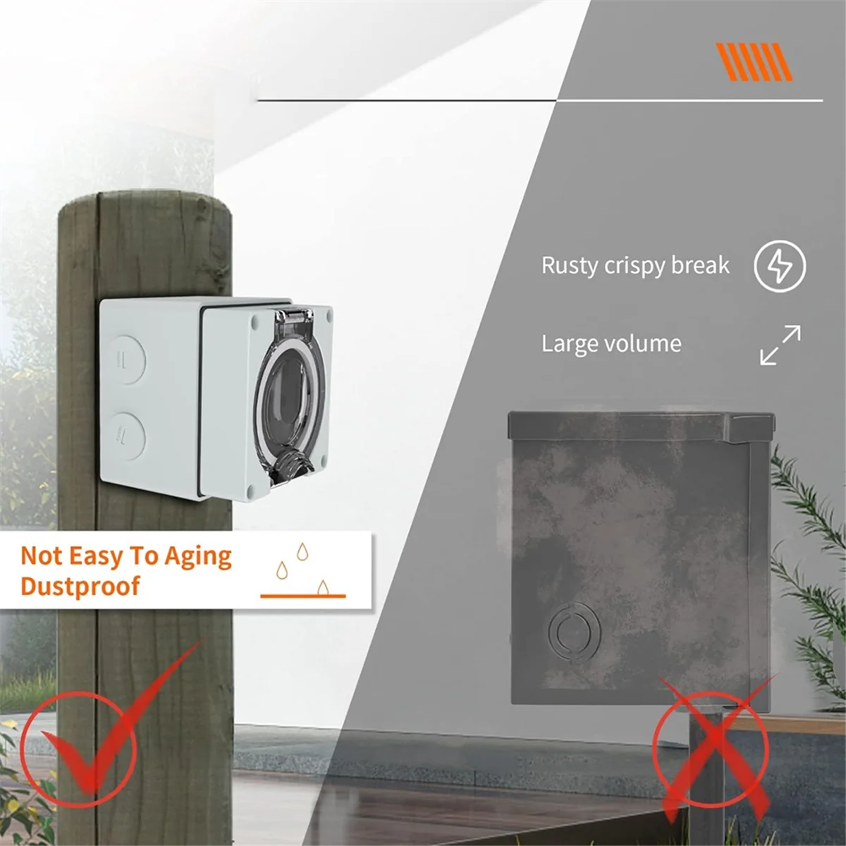 Kotak Stopkontak, Receptacle N - Outdoor Power Receptacle ulasan dan harga