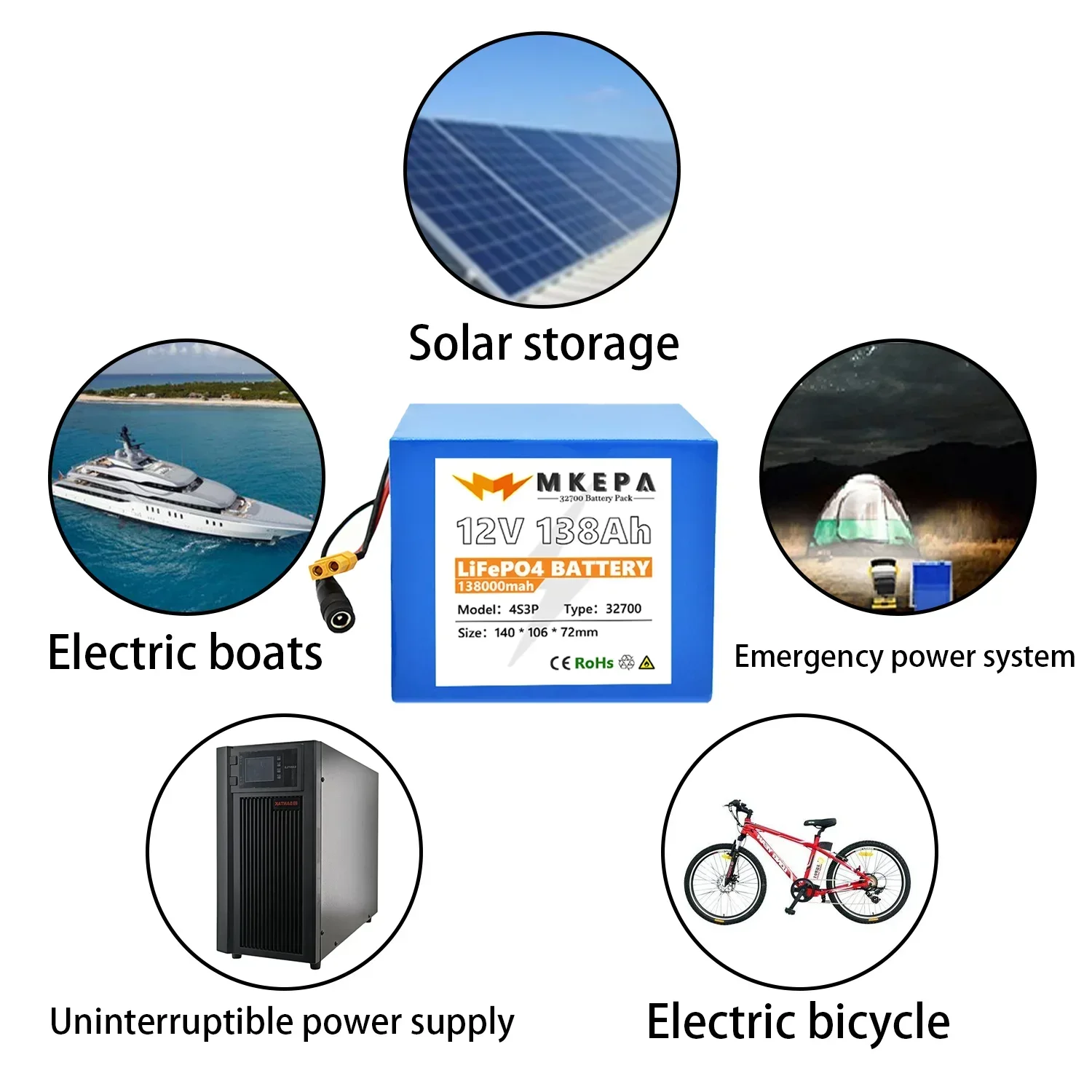 Paket Baterai Lithium 32700 4S - Outdoor Uninterruptible Power Supply ulasan dan harga