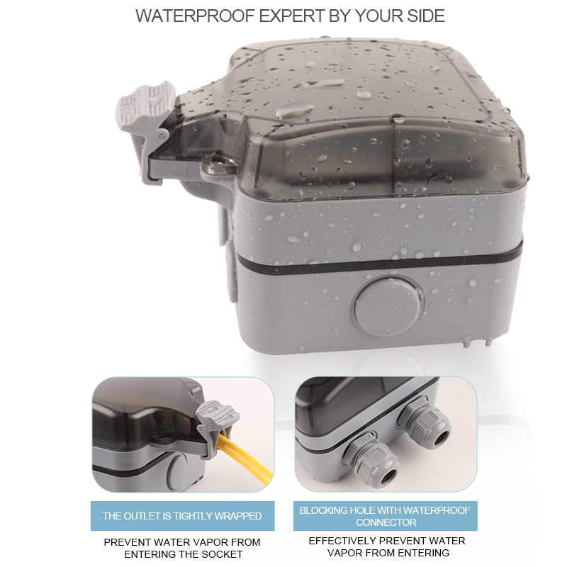 Soket Dinding Soket Daya Tahan - Outdoor Power Outlet Wifi ulasan dan harga