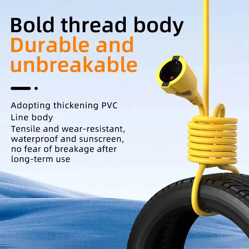 Stop Kontak Listrik 4KW 16A EU - Extension Cord Outdoor ulasan dan harga