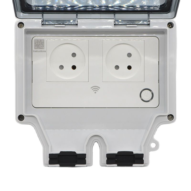 Soket Pintar 16A IP66 Tahan Ai - Outdoor Power Outlet Wifi ulasan dan harga