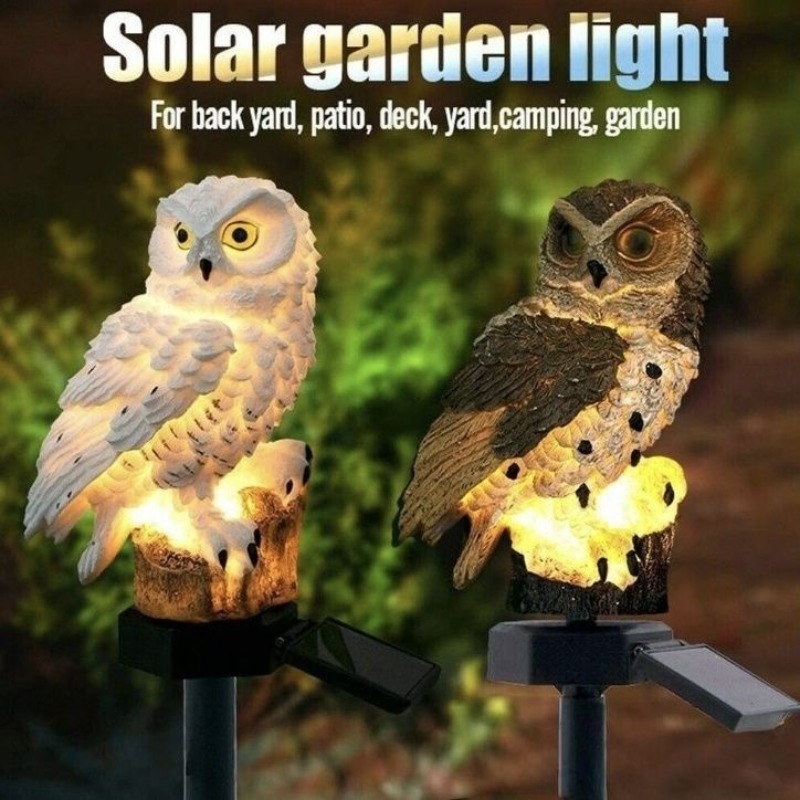 Lampu Taman Burung Hantu Tenag - Outdoor Yard Power Stake ulasan dan harga