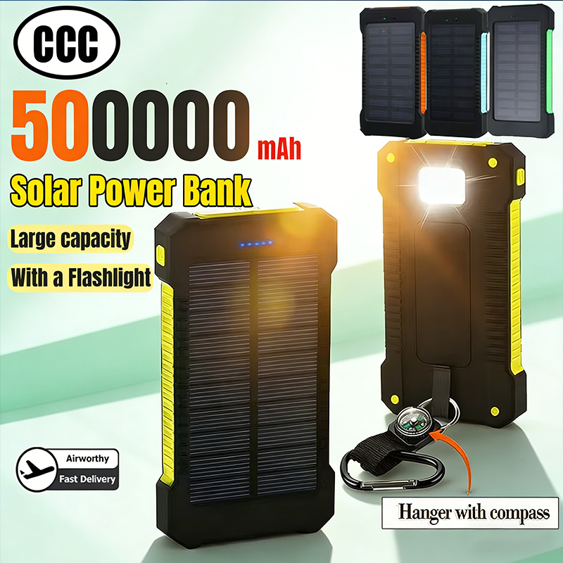 Bank Daya Tenaga Surya 500000m - Outdoor Usb Power Outlet ulasan dan harga