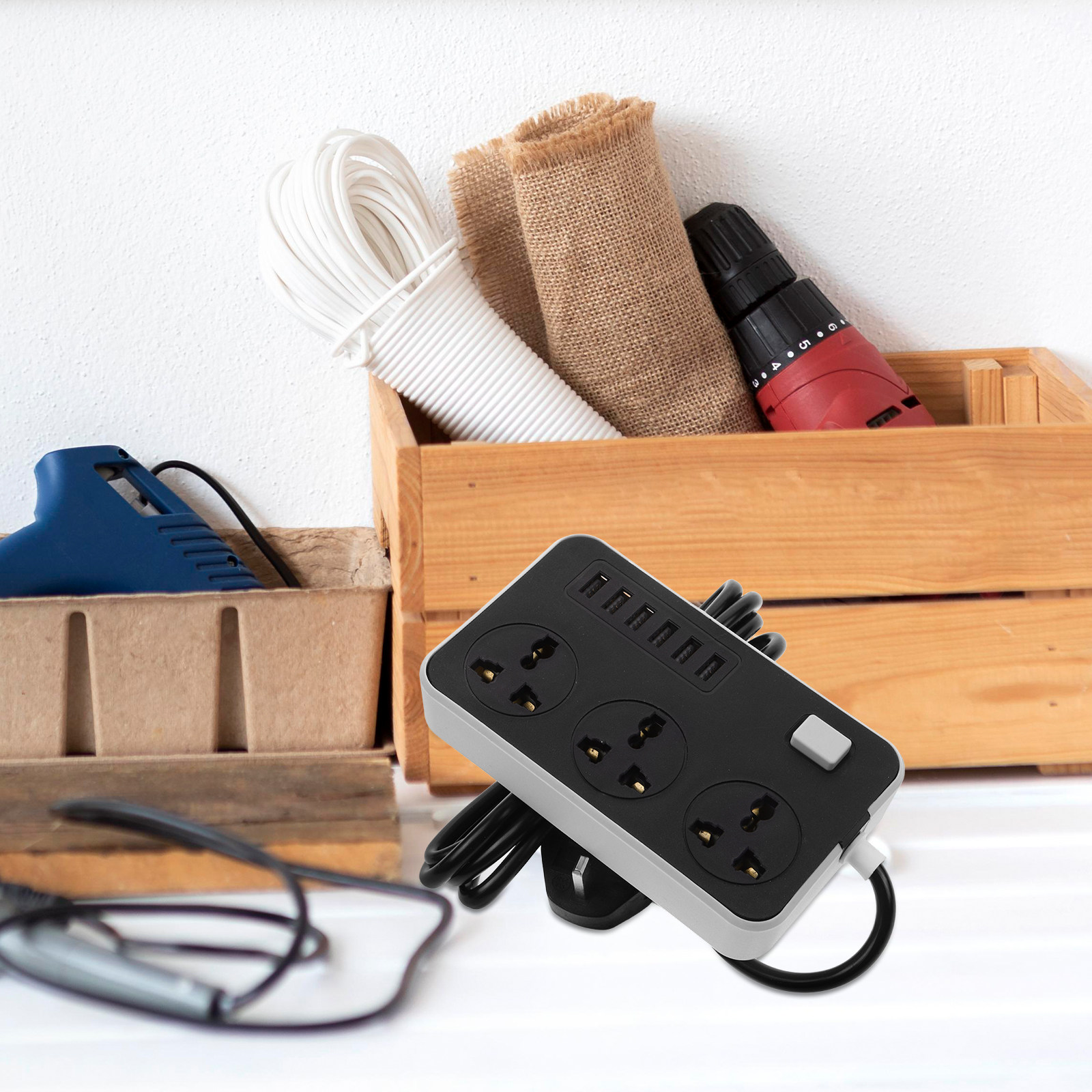 Panel Soket Ekstensi Perjalana - Outdoor Usb Power Strip ulasan dan harga