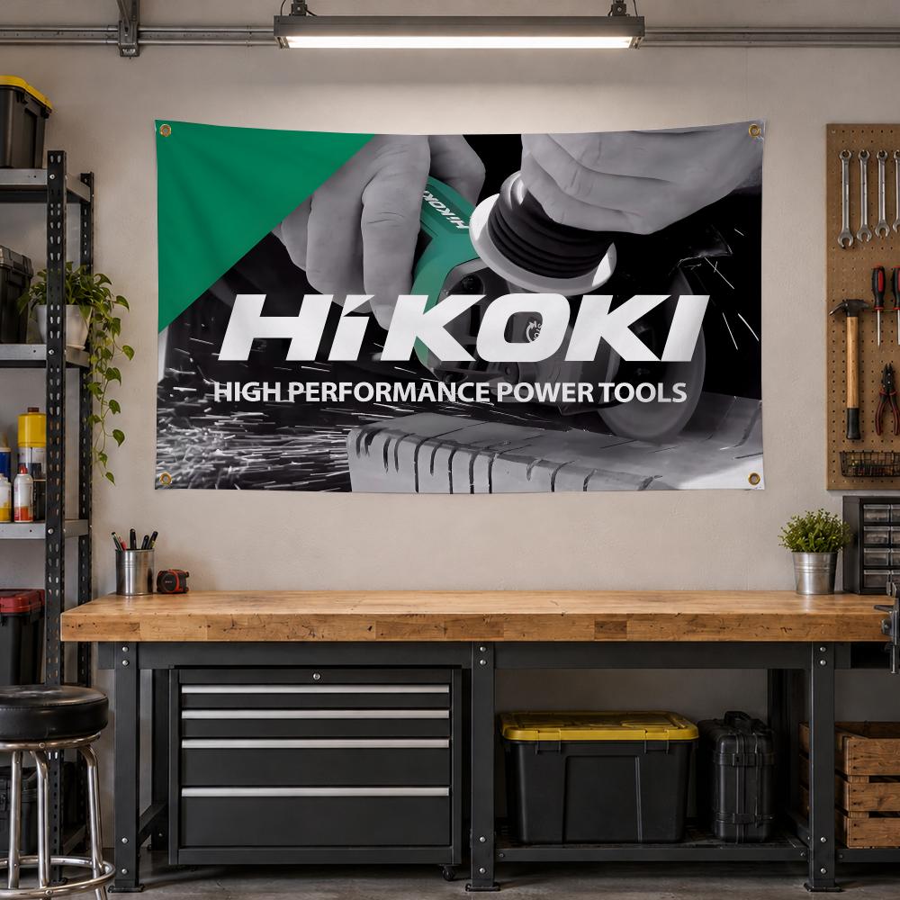 Alat HiKOKI, Bendera Bertema E - Outdoor Power Garage ulasan dan harga