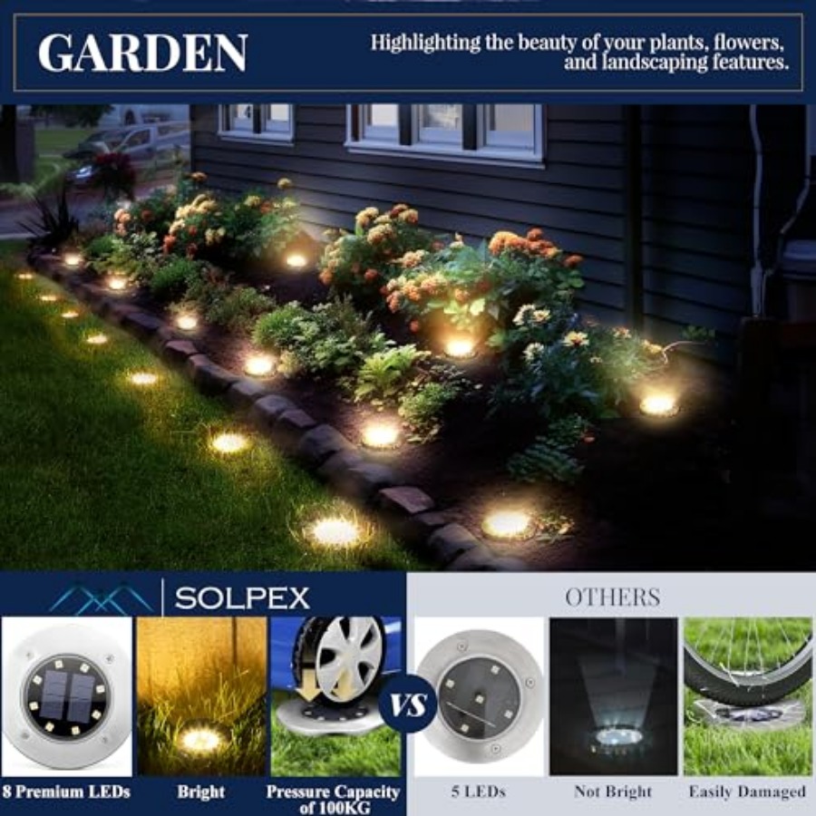Lampu Taman Tenaga Surya Lampu - Outdoor Power For Lights ulasan dan harga